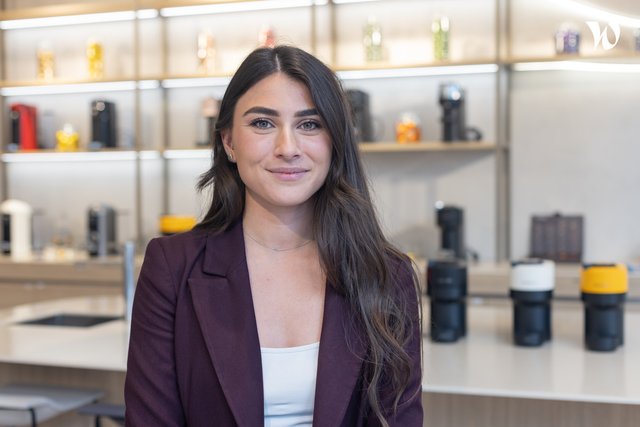 Rencontrez Victoria, Responsable de Secteur Office - Nespresso